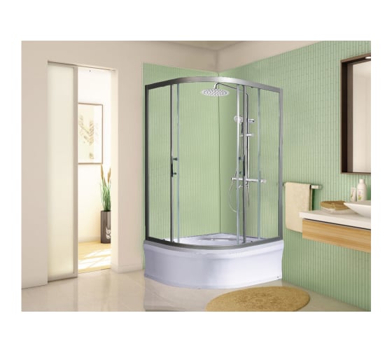 Душевое ограждение WeltWasser WW500 1000х800х1590 мм, без поддона С 100/80/159 L/R 10000004098
