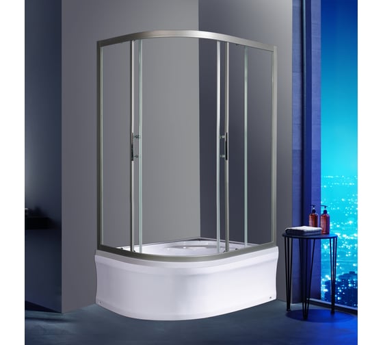 Душевое ограждение WeltWasser WW500 1000х800х1590 мм, без поддона С 100/80/159 L/R 10000004098