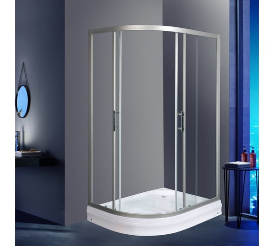 Душевое ограждение WeltWasser WW500 1000х800х1890 мм, без поддона С 100/80/189 L/R 10000004094