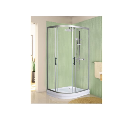 Душевое ограждение WeltWasser WW500 1200х800х1890 мм, без поддона С 120/80/189 L/R 10000004095 1