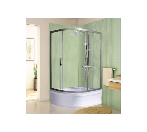 Душевое ограждение WeltWasser WW500 1200х900х1590 мм, без поддона С 120/90/159 L/R 10000004109