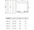 Душевая дверь WeltWasser WW900 1400х1950 мм 900S4-140 10000002924 3