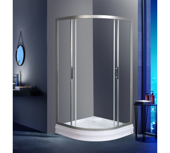 Душевое ограждение WeltWasser WW500 900х900х1890 мм, без поддона С 90/189 10000004084
