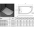 Душевой поддон с сифоном WeltWasser WW TRR 12090 STONE-BL L черный, 1200х900х30 мм 10000004389 4