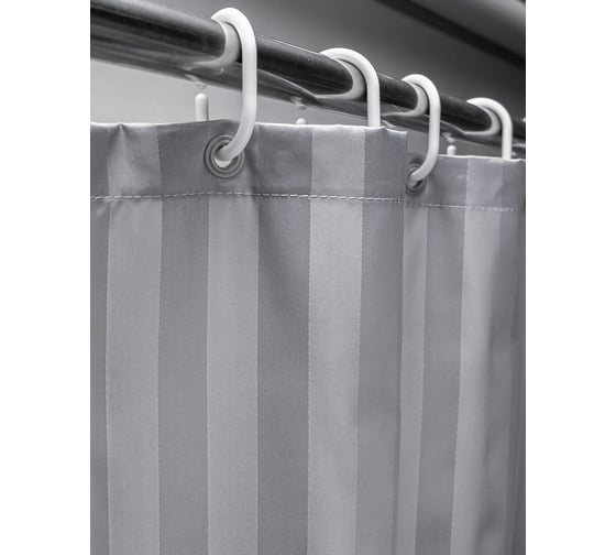 Штора Bath Plus Grey BIG 200x240 ST-012