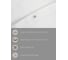 Штора для ванной Bath Plus 200x240 белый ST-014L 4