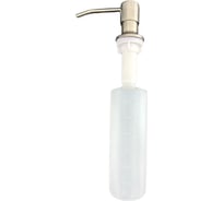 Дозатор встраиваемый в столешницу для жидкого мыла, средства для мытья посуд GRIALE объем 300 мл, сатин GR31L