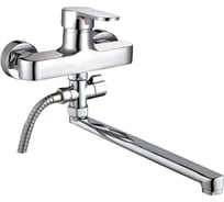 Смеситель для ванны Dikalan длинный излив, картридж 35 мм D2161