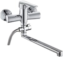 Смеситель для ванны Dikalan длинный излив, картридж 35 мм D2109