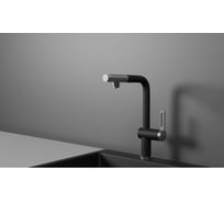 Кухонный смеситель с выдвижным изливом Granula GR-8169, ТУРМАЛИН