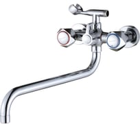 Смеситель для ванны Dikalan кран-букса керамика, переключатель D4530-X98
