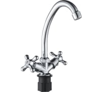 Смеситель для кухни Dikalan с высоким изливом, кран-букса керамика D3003-S80