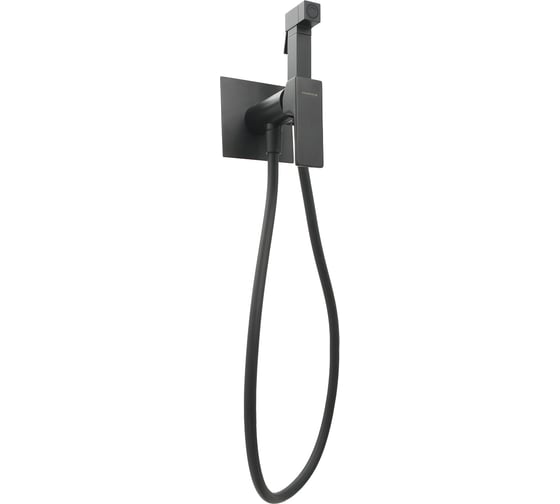 Гигиенический душ со смесителем Mariani Rebel, черный матовый B14185RE