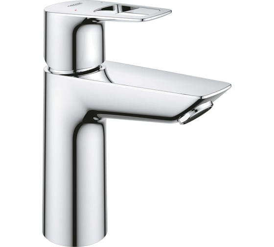 Смеситель для раковины Grohe BauLoop с нажимным донным клапаном, M-Size, хром 23886001