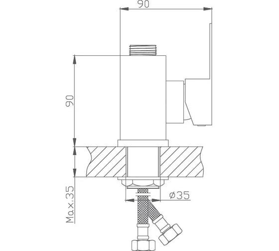Смеситель для кухни Haiba HB73802