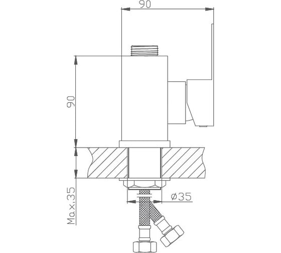 Смеситель для кухни Haiba HB73801