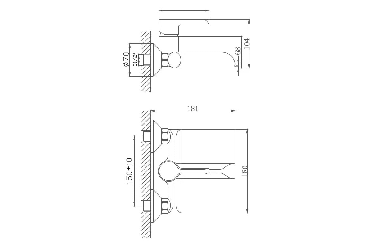 Смеситель для ванны Haiba HB60805-7 - выгодная цена, отзывы ...