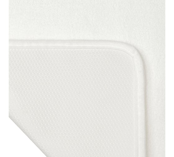 Коврик для ванной Bath Plus 80х50 белый MA1324A