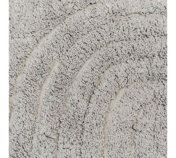 Коврик для ванной Bath Plus Arch хлопок, 50х80 см, серый 5597-2