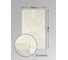 Коврик для ванной Bath Plus Arch хлопок, 50х80 см, белый 5597-1 8