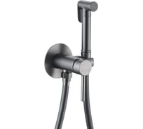 Смеситель ABBER Wasser Kreis с гигиеническим душем, никель AF8125NG