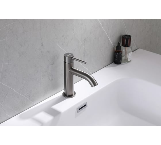 Смеситель для раковины ABBER Wasser Kreis никель AF8110NG