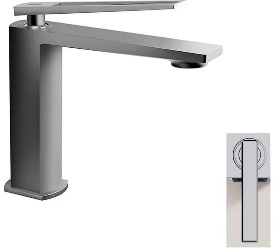 Cмеситель для раковины Milleau Elegant (gun metal) ML6736223LS-GM