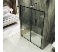 Душевая дверь раздвижная Maybahglass 6 мм, Стекло Бесцветное MGD-1276-6