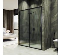 Душевая дверь раздвижная Maybahglass 6 мм, Стекло Сатин, MGD-1280-6