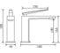 Cмеситель для раковины Milleau Elegant (матовый черный) ML6736223LS-MB 2