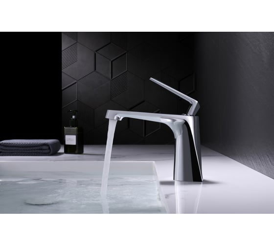 Смеситель для раковины Milleau Cristal (хром) MLV6223LS-CR