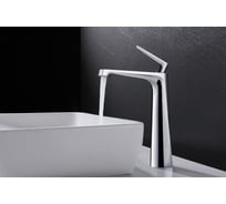 Смеситель для раковины на столешницу Milleau Cristal (хром) MLV6223LH-CR