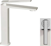 Смеситель для раковины на столешницу Milleau Elegant (матовый белый) ML6739223LH-MW