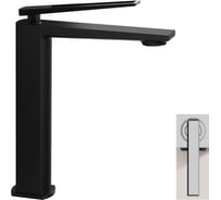 Смеситель для раковины на столешницу Milleau Elegant (матовый черный) ML6739223LH-MB