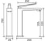 Смеситель для раковины на столешницу Milleau Elegant (матовый черный) ML6739223LH-MB 2