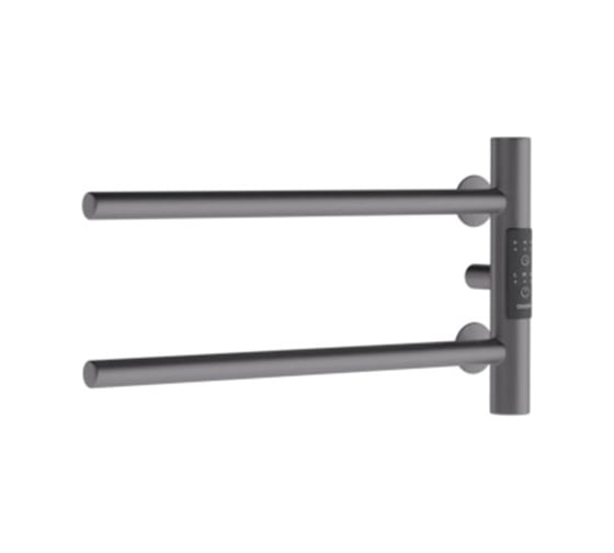 Полотенцесушитель электрический MELODIA della vita Drumsticks Ferrum 40х18, П2, графит MTRDEF4018gt 22655 1