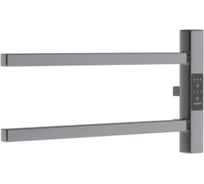Полотенцесушитель электрический Melodia della vita Drumsticks Quadro Ferrum 40х18, П2, графит MTRDQF4018gt 22657