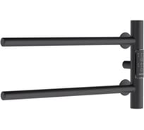 Полотенцесушитель электрический Melodia della vita Drumsticks Ferrum 40х18, П2, черный MTRDEF4018bk 22609