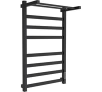 Полотенцесушитель электрический Melodia della vita Moderno Shelf Ferrum лесенка с полкой, черный, 50х80 della vita 22634