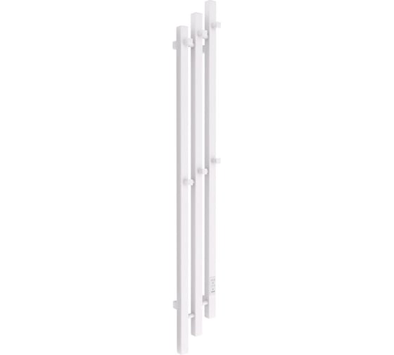 Полотенцесушитель электрический MELODIA della vita Etude Cascade Ferrum 120х15, П3, 6 крючков белый MTRECF12015wt 22646