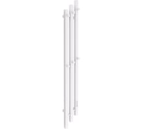 Полотенцесушитель электрический Melodia della vita Etude Cascade Ferrum 150х15, П3, 6 крючков белый MTRECF15015wt 22650