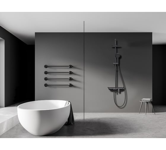 Смеситель для ванны и душа Lemark Tropic LM7012BL