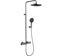 Душевая система Milleau Double H (gun metal) MLHi223PDD-GM