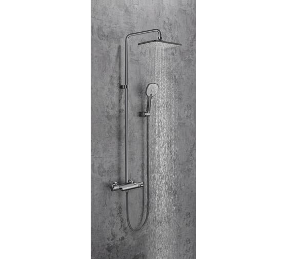 Душевая система Milleau Double MLV8223PDD-GM (gun metal) MLV8223PDD-GN