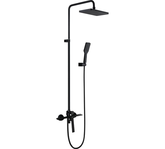 Душевая система Milleau Elegant (матовый черный) MLV13223PDD-MB