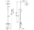 Душевая система Milleau Elegant (матовый черный) MLV13223PDD-MB 2