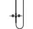 Душевая система Milleau Elegant (матовый черный) MLV13223PDD-MB 3