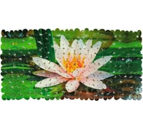 Коврик для ванной Melodia della vita Creative "Лотос" противоскользящий MK025/прямоугольный/ПВХ 21494