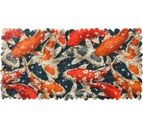 Коврик для ванной Melodia della vita Creative "Рыбки" противоскользящий MK028/прямоугольный/ПВХ 21497