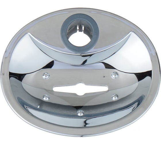 Стойка для душа с мыльницей Melodia della vita Round MKP25009BL d25, L=700, нерж. 18629